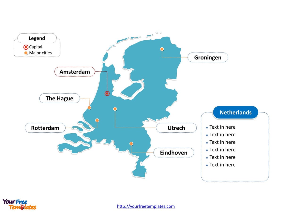 Rotterdam hollande la carte